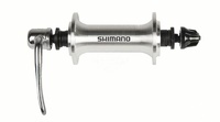 Náboj přední Shimano HBTX500 stříbrný 32d