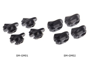 Krytky do rámu Shimano pro kabeláž EWSD SMGM01 kulaté 6mm