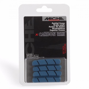 Brzdové špalky MICHE X-Carbonio Campa 4 ks modrý
