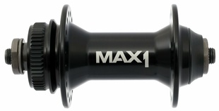Náboj přední MAX1 disc CenterLock černý 32d