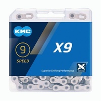 Řetěz KMC X-9 silver/grey box 114čl