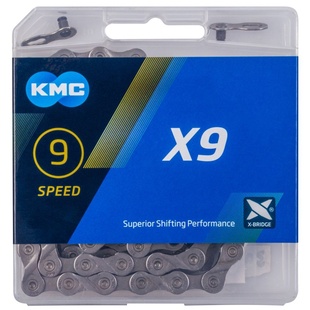 Řetěz KMC X-9-73 grey, 114čl. box