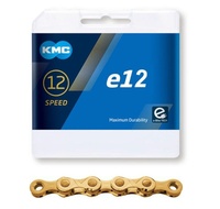 Řetěz KMC E-12 gold 130čl. box