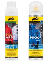 Duo pack TOKO textile proof 250ml/textile wash 250ml