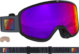Lyžařské brýle Salomon Four Seven XTRA L black/sol infr 18/19