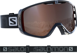 Lyžařské brýle Salomon Aksium OTG black/UNI tonic orange 19/20