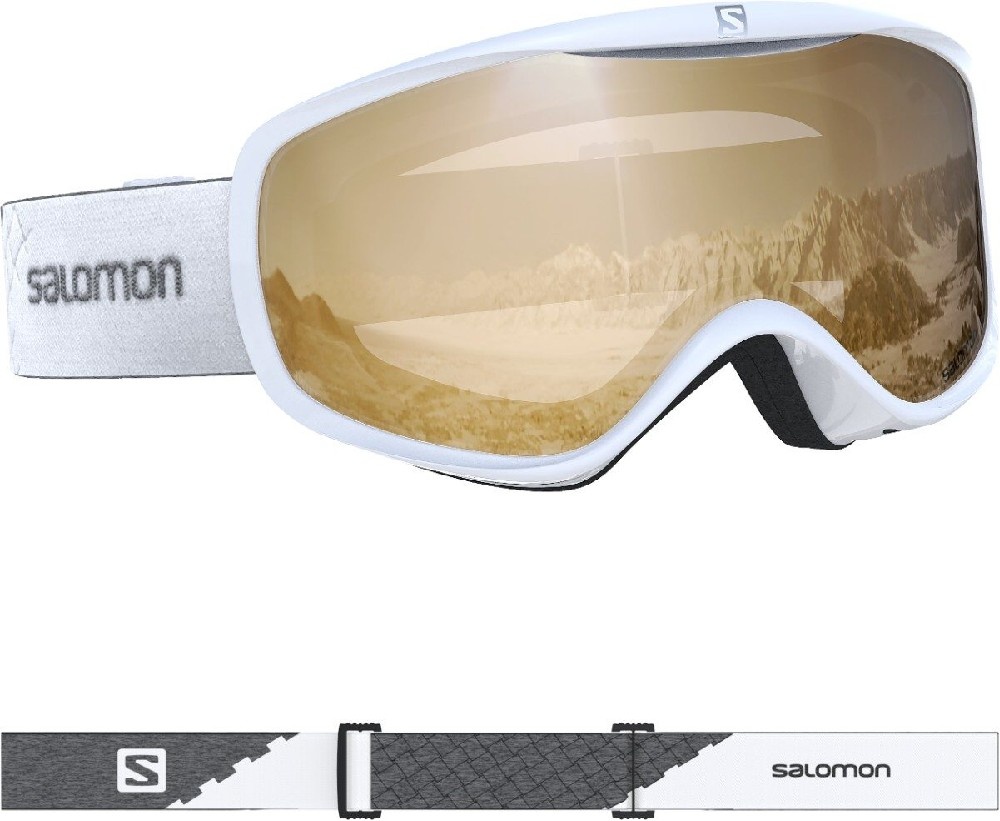 Lyžařské brýle Salomon Sense Access white/UNI tonic orange