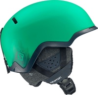 Lyžařská helma Salomon Hacker custom AIR green/blue 14/15