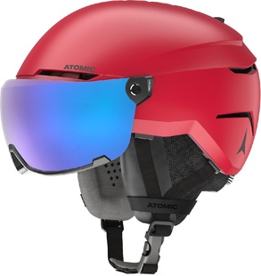 Lyžařská helma ATOMIC Savor visor stereo red