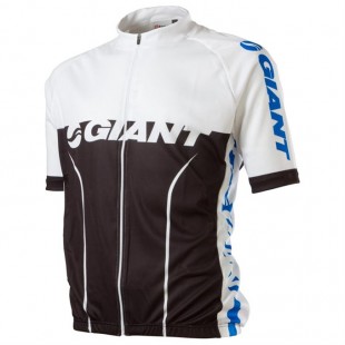 Dres GIANT Road Perf Jersey SS white/black/blue