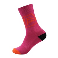 Ponožky dámské ALPINE PRO PHALTE merino růžové