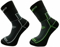 Ponožky dětské HAVEN černo/zelené černo/šedé 2 páry