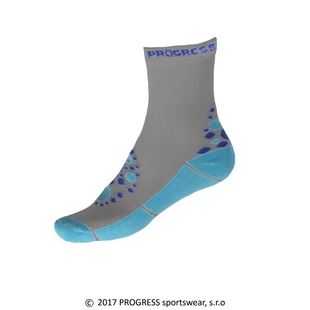 Ponožky dětské Progress KSS šedo/modré