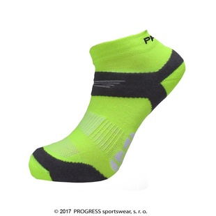 Ponožky Progress RUNNING SOX fluoritové