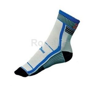 Ponožky Rogelli MERYL Q-label bíl-čer-mo