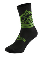 Ponožky ROCDAY Trail Black/Green