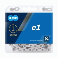 Řetěz KMC E1 stříbrnýbox 110 článků