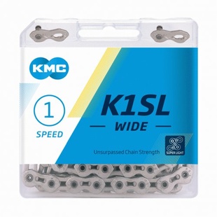 Řetěz KMC K1 SL Wide Stříbrný Box