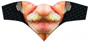 Šátek HAVEN trojcípý Bugaboos Moustache