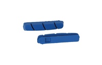 Brzdové gumičky XLC BS-X01 modré 55mm keramické Campagnolo 2 páry