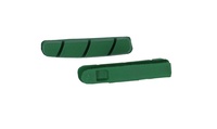 Brzdové gumičky XLC BS-X01 zelené 55mm keramické Campagnolo 2 páry