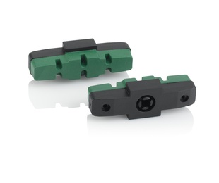 Brzdové gumičky XLC BS-X42 zelené 50mm pro Magura HS 2 páry