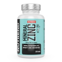 Tablety Nutrend Mineral Zinc 100% Chelate 100 kapslí