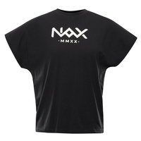 Triko dámské krátké NAX OWERA černé