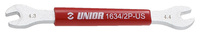 Centrovací klíč Unior Double sided Shimano® 4,3x4,4