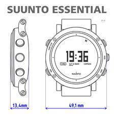Hodinky Suunto Essential Gold - limitovaná edice