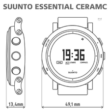 Hodinky Suunto Essential Ceramic Copper Brown - limitovaná edice