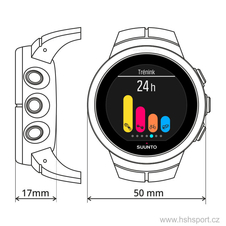 Hodinky Suunto Spartan Ultra Titanium All Black HR