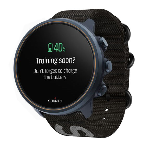 Hodinky Suunto 9 Baro Granite Blue Titanium - limited edition