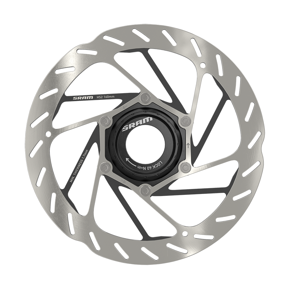 Kotouč SRAM HS2 160mm CenterLock Rounded (bez lockringu)
