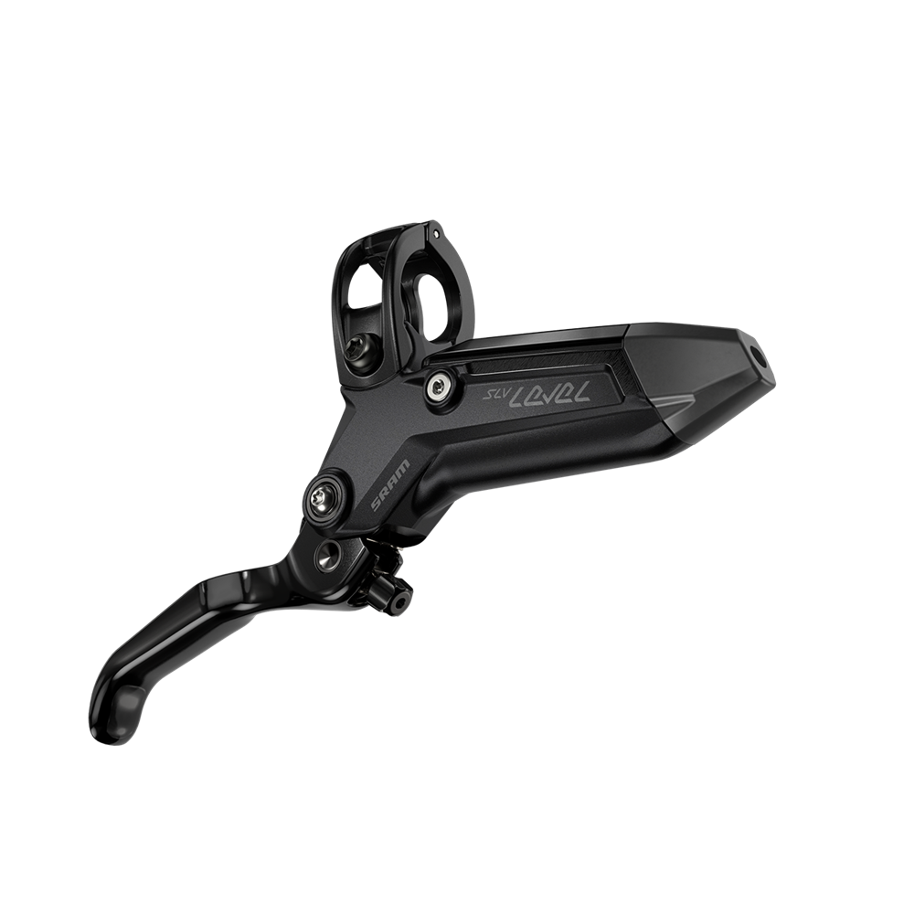 Kotoučová brzda Sram Level Silver Stealth 4 pístek, hliníková páčka, zadní