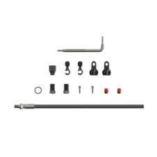 Brzdová hadice Sram Threaded Inline Crimp 2000mm, černá