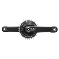 Kliky 1 Sram Powermeter XX Eagle Spider Q174 CL55 DUB MTB Wide 175mm Black 32z T-Type