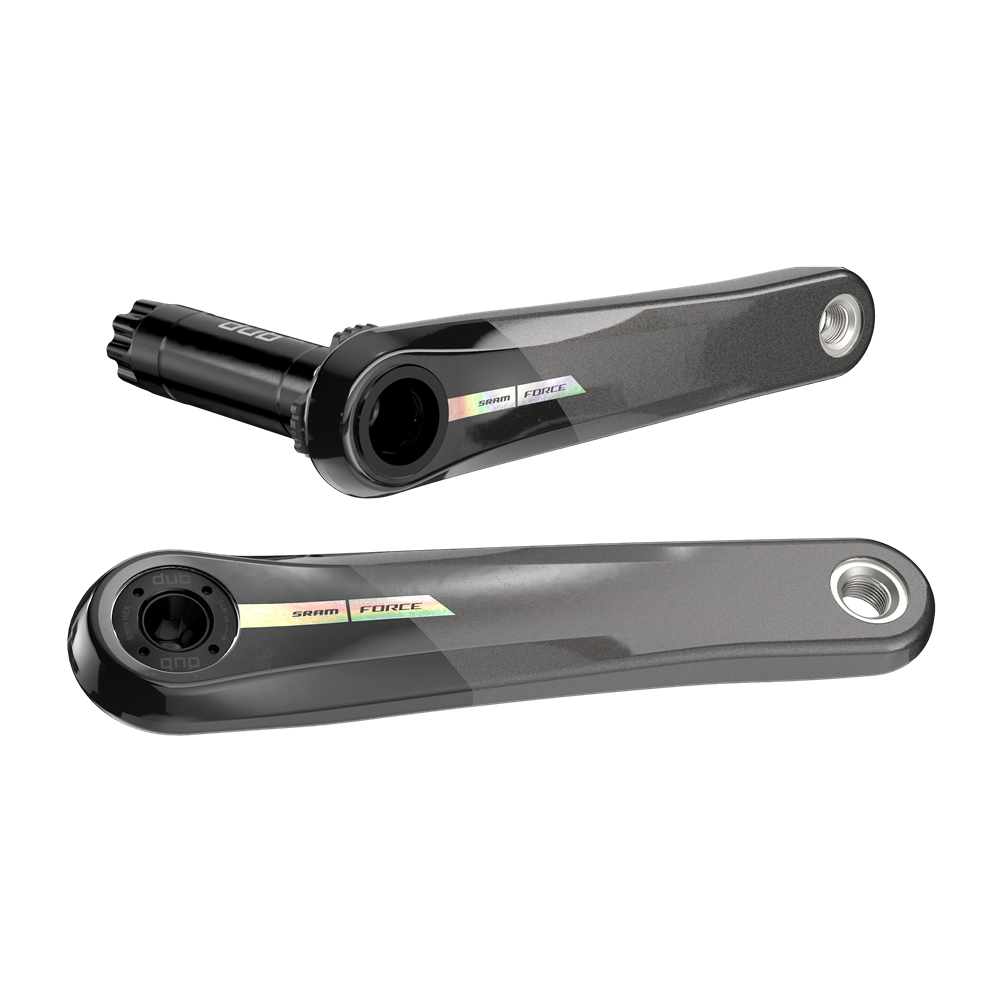 Kliky 1 Force D2 DUB Wide Iridescent 175mm (bez osy/Spider/převodníku)