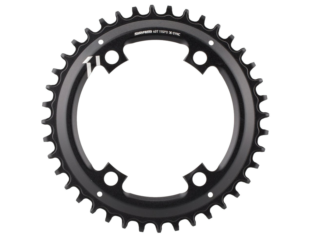 Převodník SRAM X-SYNC 44T 11sp. Apex1 Asymmetric 110BCD AlumBlack BB30 nebo GXP