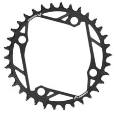 Převodník Sram T-TYPE 36T 104 BCD, ocelový, Black