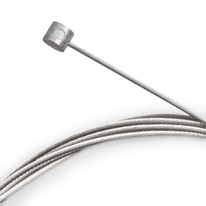 Brzdové lanko Capgo nerezové 1.5mm Shimano MTB 2000mm, 50ks