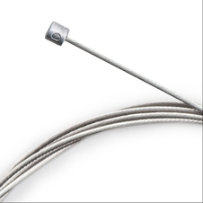 Řadící lanko nerezové Capgo 1.1mm slick Shimano 2200mm, 100ks