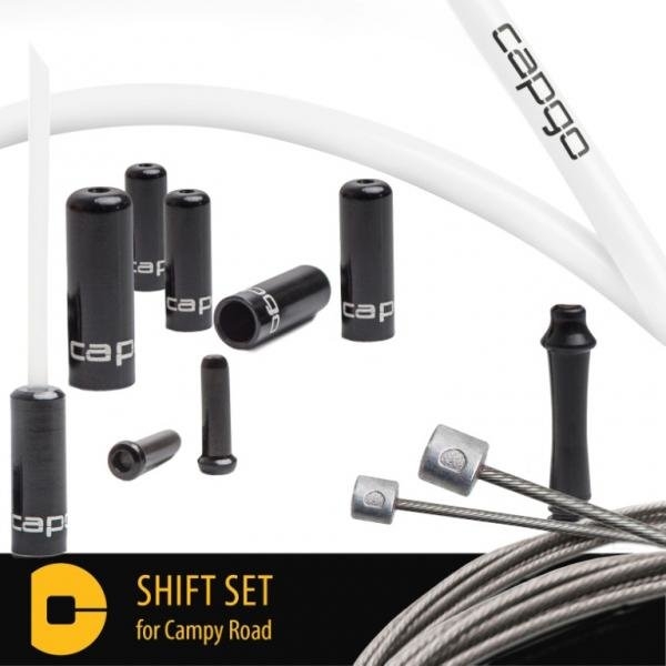 Řadící set Capgo pro Campy Road, bílý