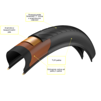 Plášť Pirelli Cinturato™ Velo TLR Classic 26-622