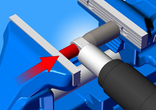 Sada na demontáž pouzder tlumičů Unior, 12-12,7