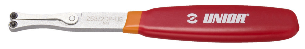 Nastavitelný hákový klíč s čepy Unior 2,3x2,8