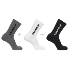Ponožky Salomon Everyday crew 3pack bk/wh/gr