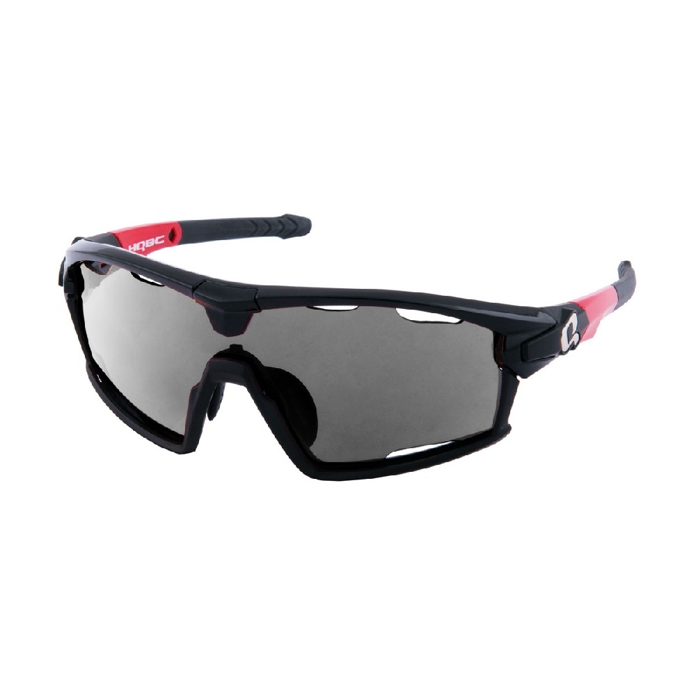Brýle HQBC Qert Plus FF černé 3v1+čirá a oranž
