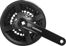 Kliky 3 Shimano TY301 48-38-28/175mm s krytem