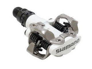Pedály Shimano PD-M520 bílé